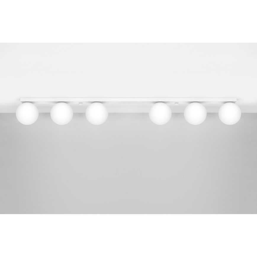Plafón YOLI 6xG9/12W/230V blanco
