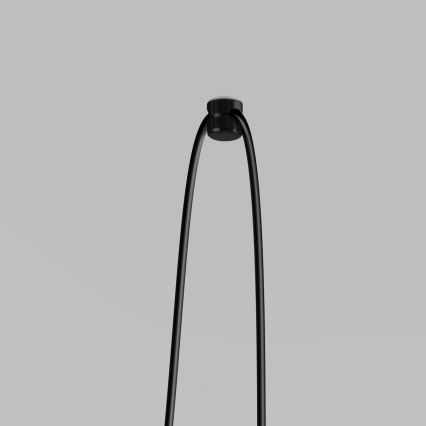 Lámpara colgante NESO 7xE27/15W/230V araña concreto