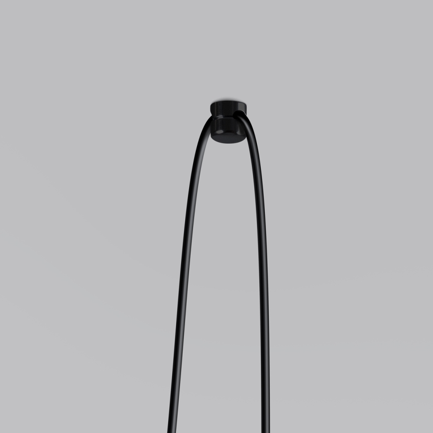 Lámpara colgante NESO 7xE27/15W/230V araña concreto
