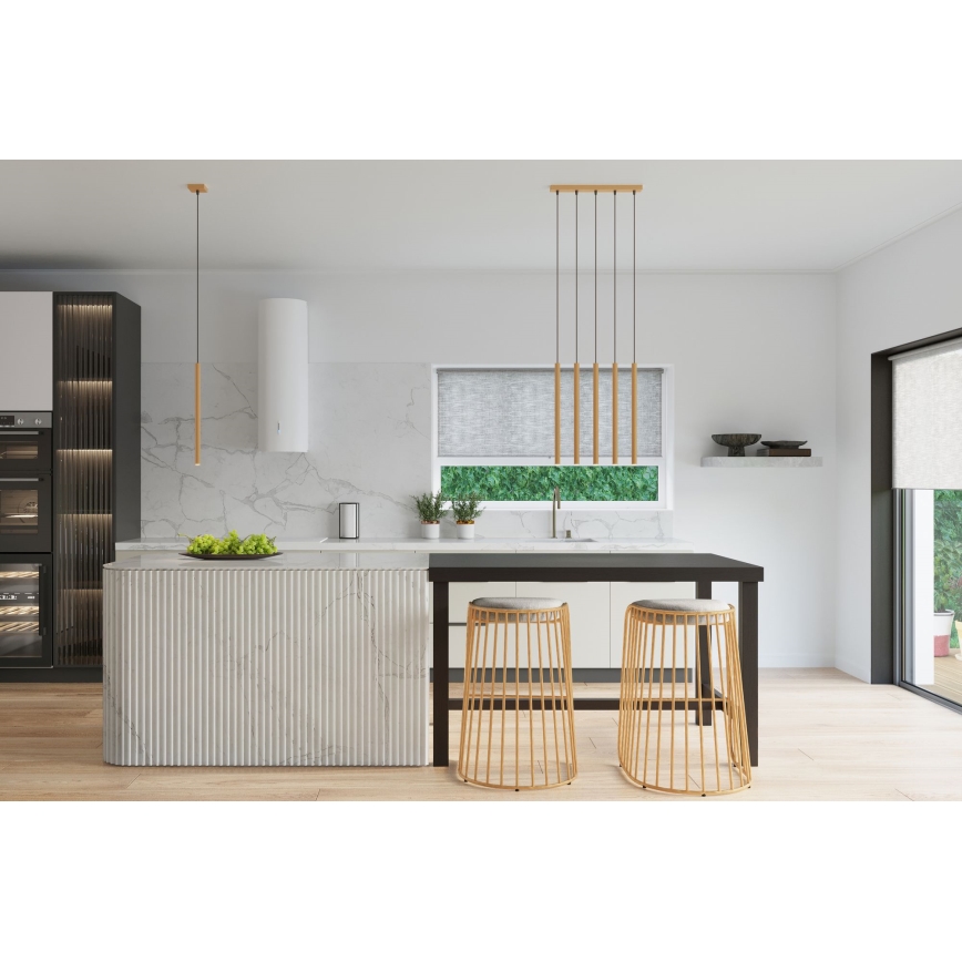Lámpara colgante PASTELO 3xG9/8W/230V dorado