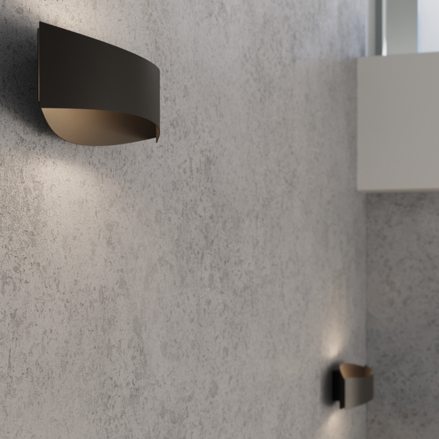 Lámpara de pared TONI 1xG9/8W/230V negra