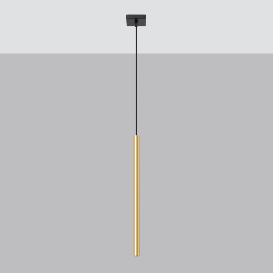 Lámpara colgante PASTELO 1xG9/8W/230V dorado