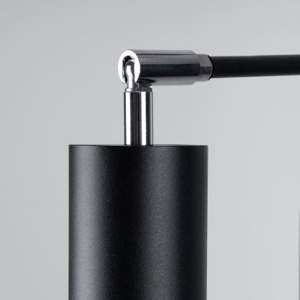 Lámpara colgante LEMMI 6xGU10/10W/230V negro