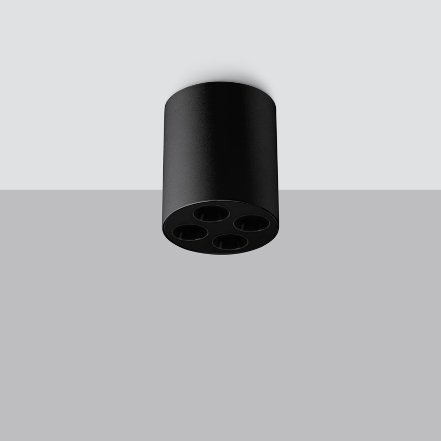 Foco LED ZOE LED/9W/230V negro