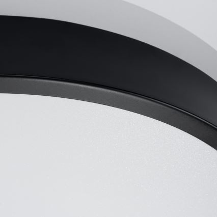 Lámpara de techo LED ONYX LED/32W/230V, diámetro 40 cm, negra