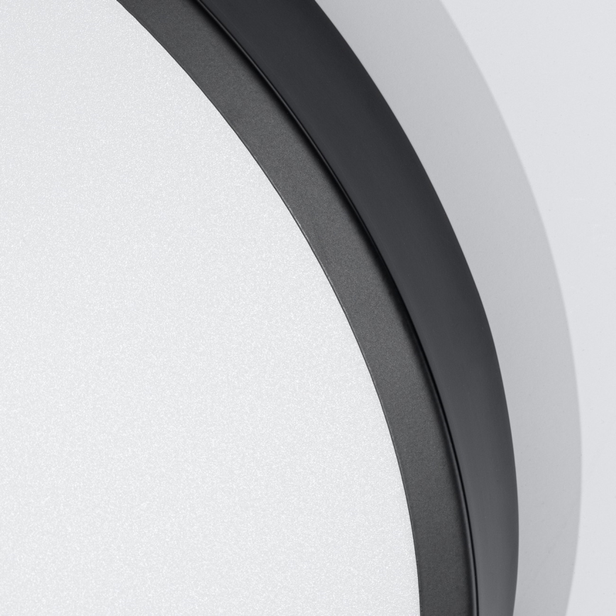 Lámpara de techo LED ONYX LED/48W/230V Ø 60 cm negra