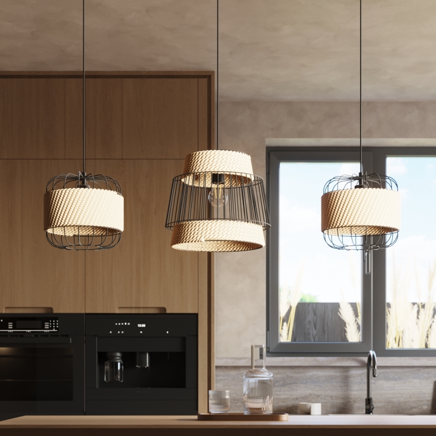 Lámpara colgante BRILO 1xE27/15W/230V