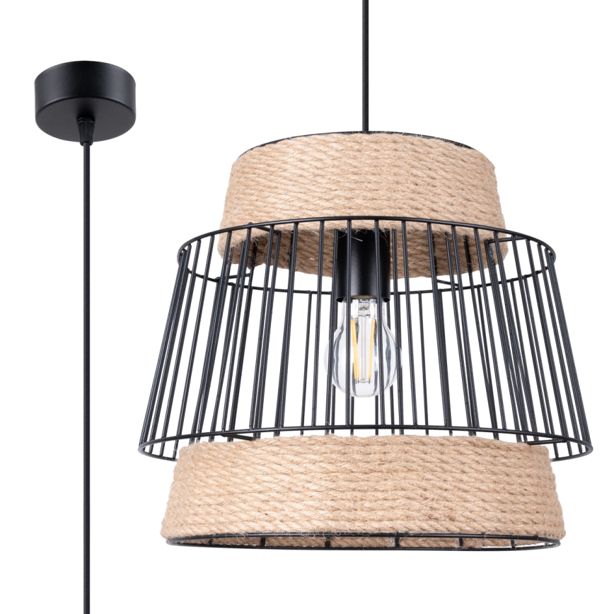 Lámpara colgante BRILO 1xE27/15W/230V