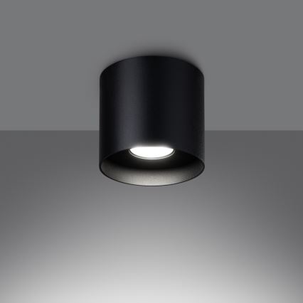 Foco MIKA 1xGU10/10W/230V negro