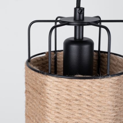 Lámpara colgante GIZUR 3xE27/15W/230V