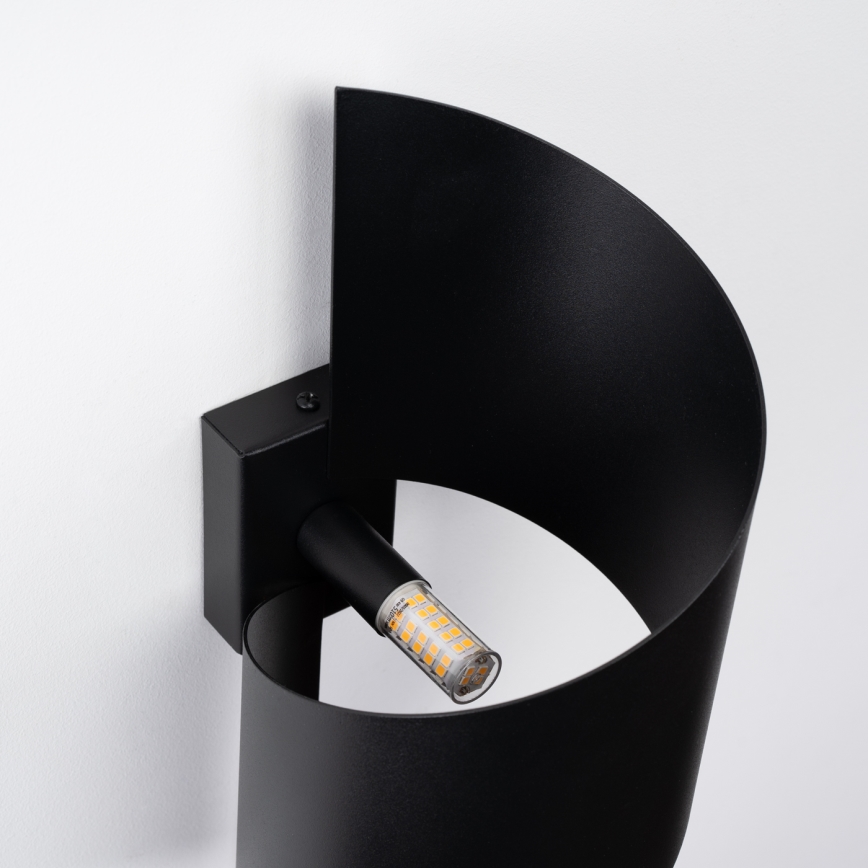 Aplique TALASSA 1xG9/8W/230V negro