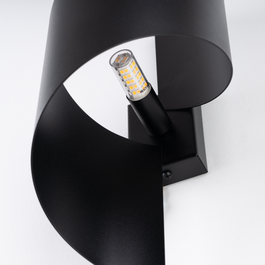 Aplique TALASSA 1xG9/8W/230V negro