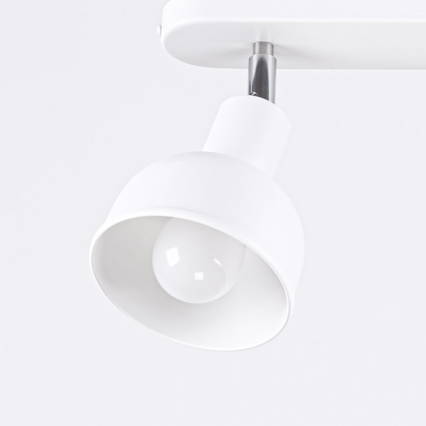 Foco ELBA 2xE27/15W/230V blanco