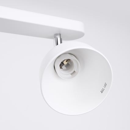 Foco ELBA 2xE27/15W/230V blanco