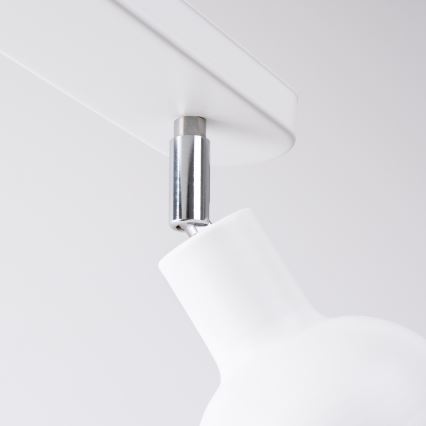 Foco ELBA 2xE27/15W/230V blanco