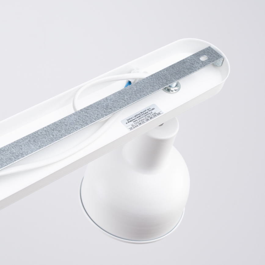 Foco ELBA 2xE27/15W/230V blanco