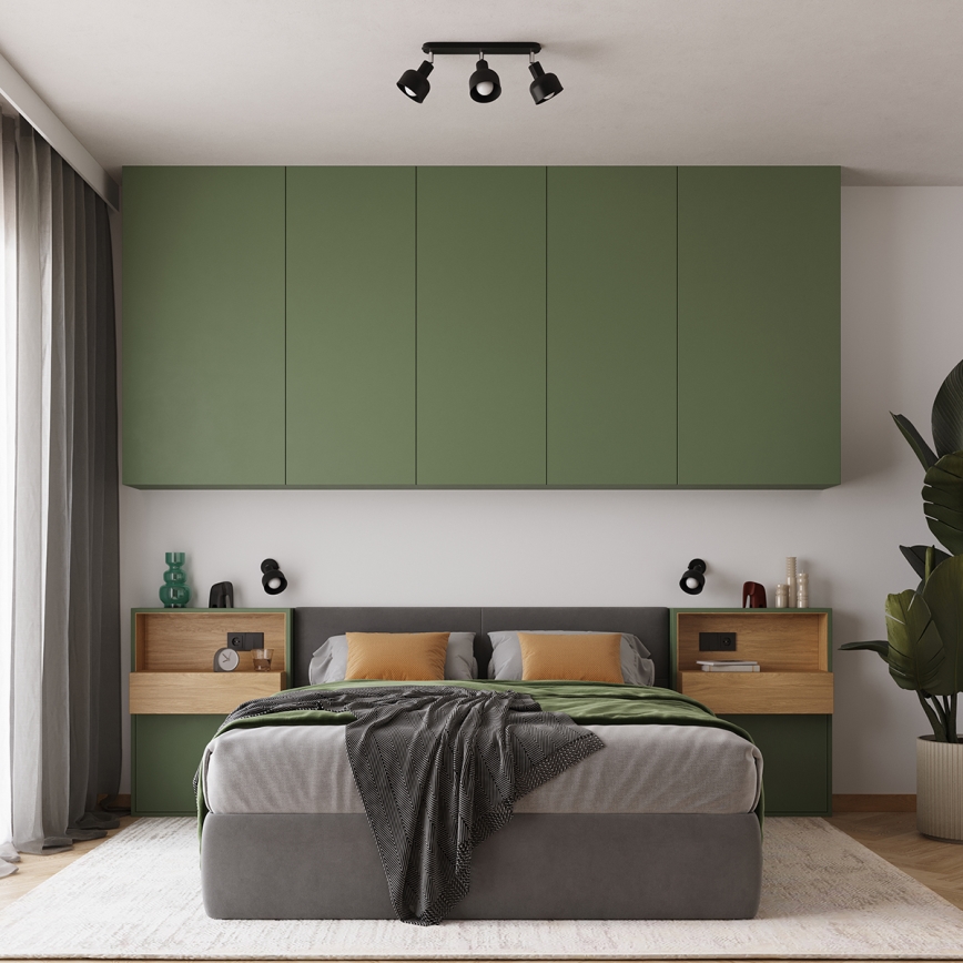 Foco de pared ELBA 1xE27/15W/230V negro