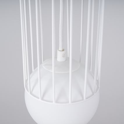 Lámpara colgante BRINA 1xG9/8W/230V blanco