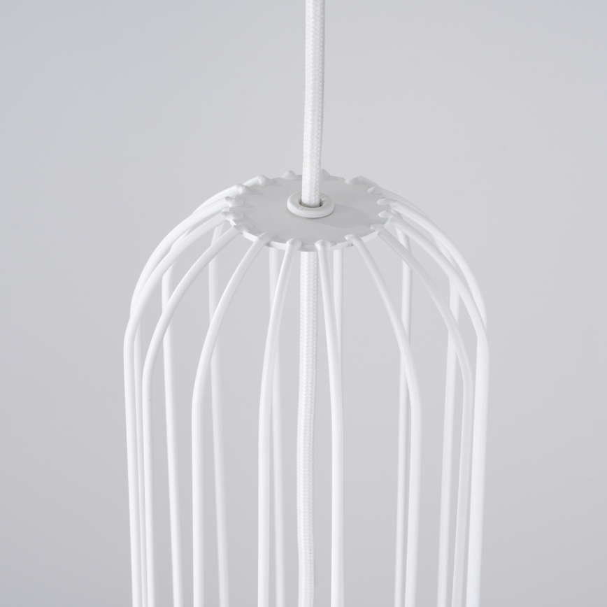 Lámpara colgante BRINA 1xG9/8W/230V blanco