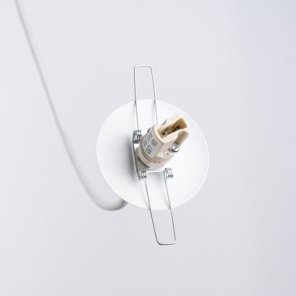 Lámpara colgante BRINA 1xG9/8W/230V blanco