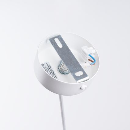 Lámpara colgante BRINA 1xG9/8W/230V blanco