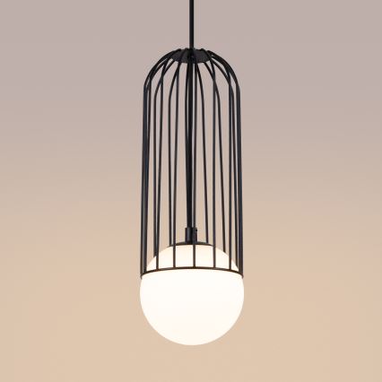 Lámpara colgante BRINA 1xG9/8W/230V negro