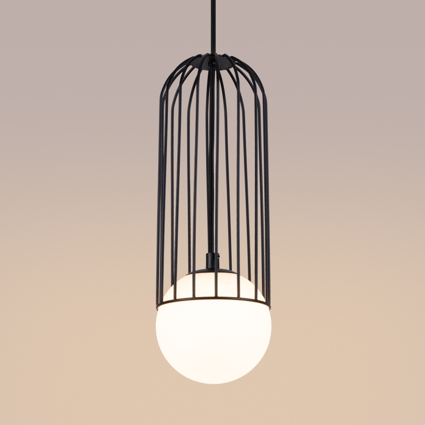 Lámpara colgante BRINA 1xG9/8W/230V negro
