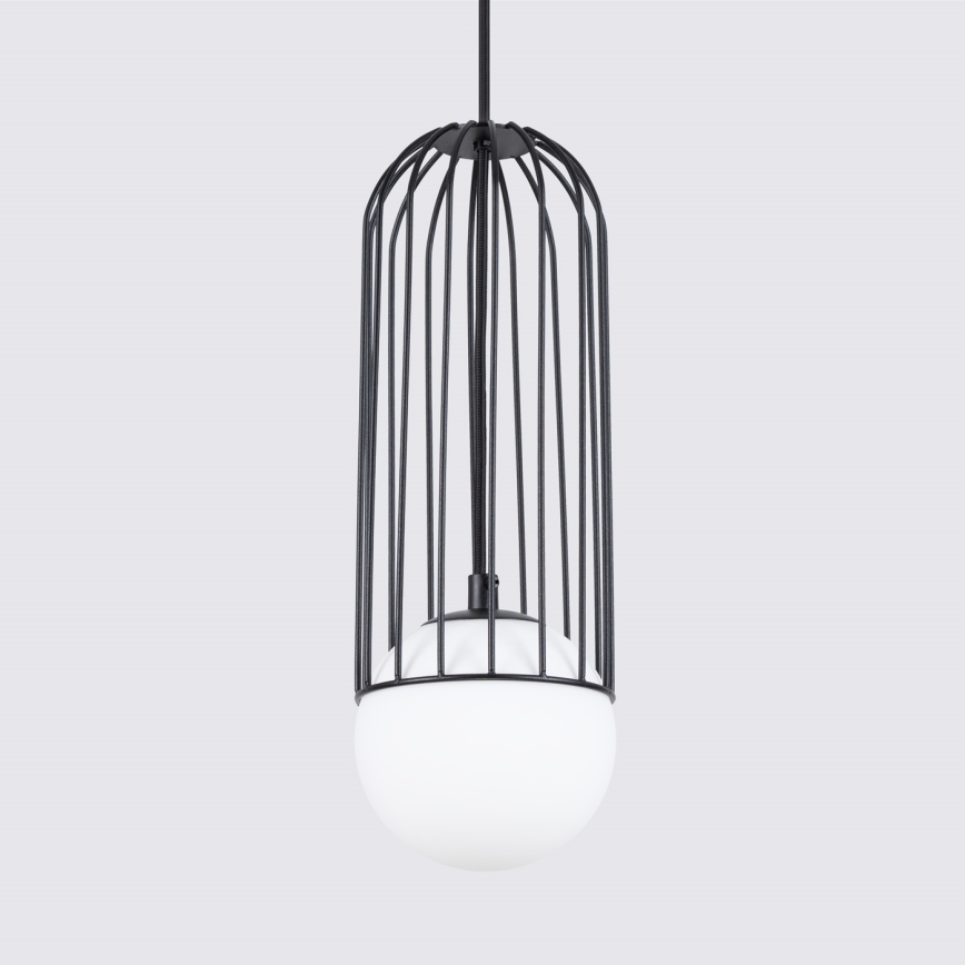 Lámpara colgante BRINA 1xG9/8W/230V negro