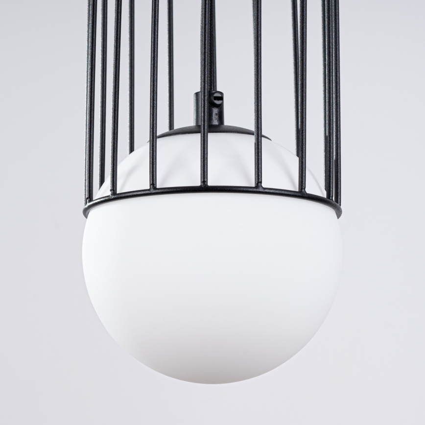 Lámpara colgante BRINA 1xG9/8W/230V negro