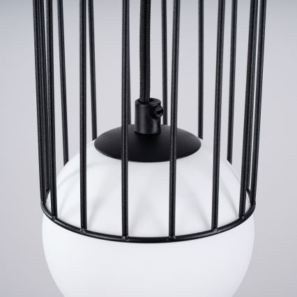 Lámpara colgante BRINA 1xG9/8W/230V negro