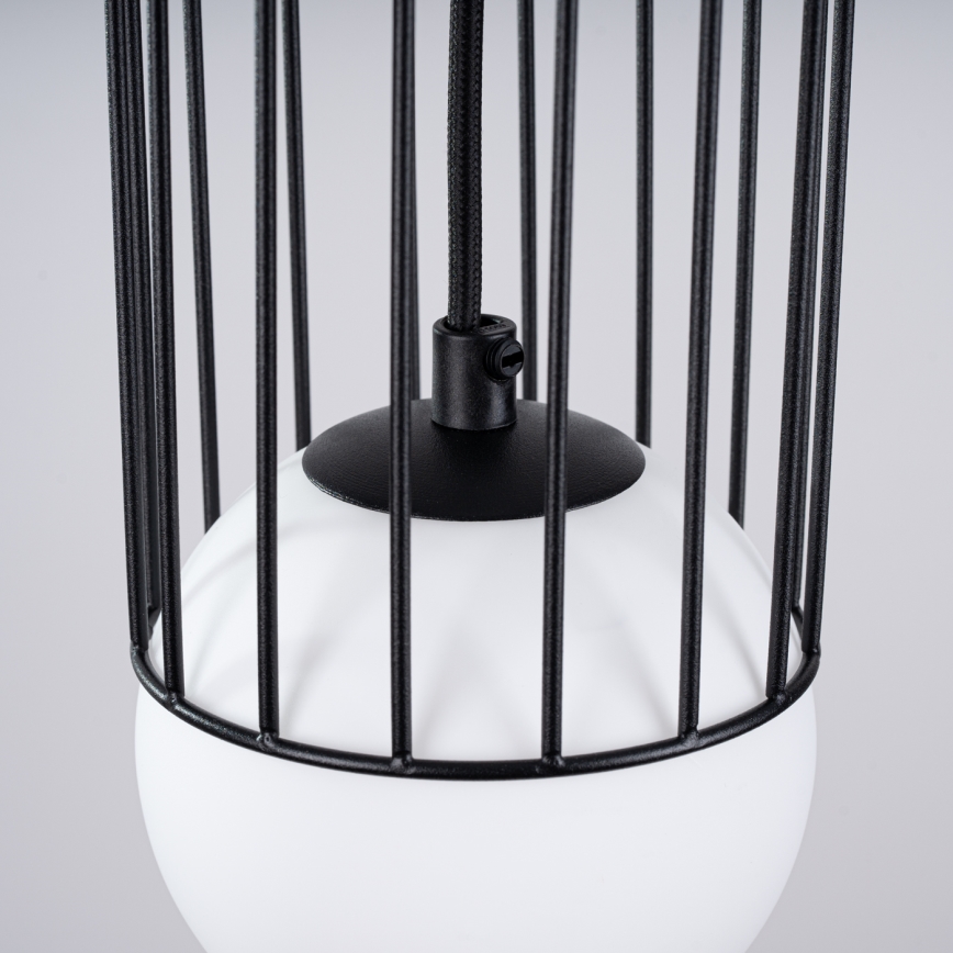 Lámpara colgante BRINA 1xG9/8W/230V negro