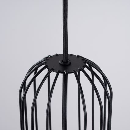 Lámpara colgante BRINA 1xG9/8W/230V negro