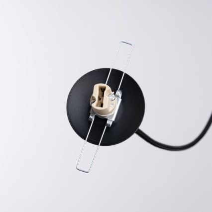 Lámpara colgante BRINA 1xG9/8W/230V negro
