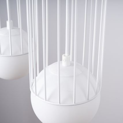 Lámpara colgante BRINA 3xG9/8W/230V blanco