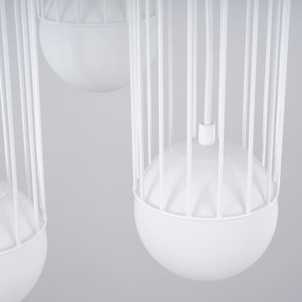 Lámpara colgante BRINA 3xG9/8W/230V blanco