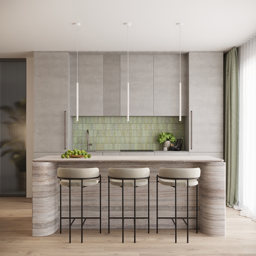 Lámpara colgante ARCHE 1xG9/8W/230V blanco