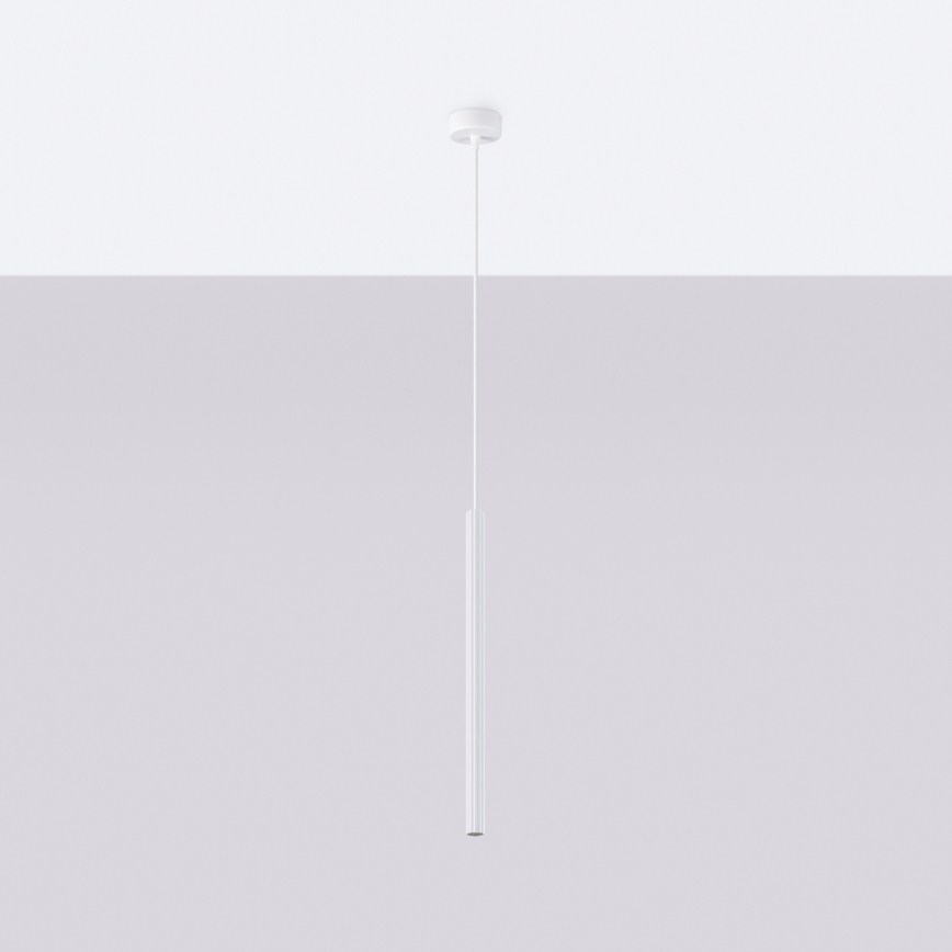 Lámpara colgante ARCHE 1xG9/8W/230V blanco