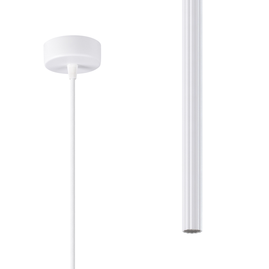 Lámpara colgante ARCHE 1xG9/8W/230V blanco