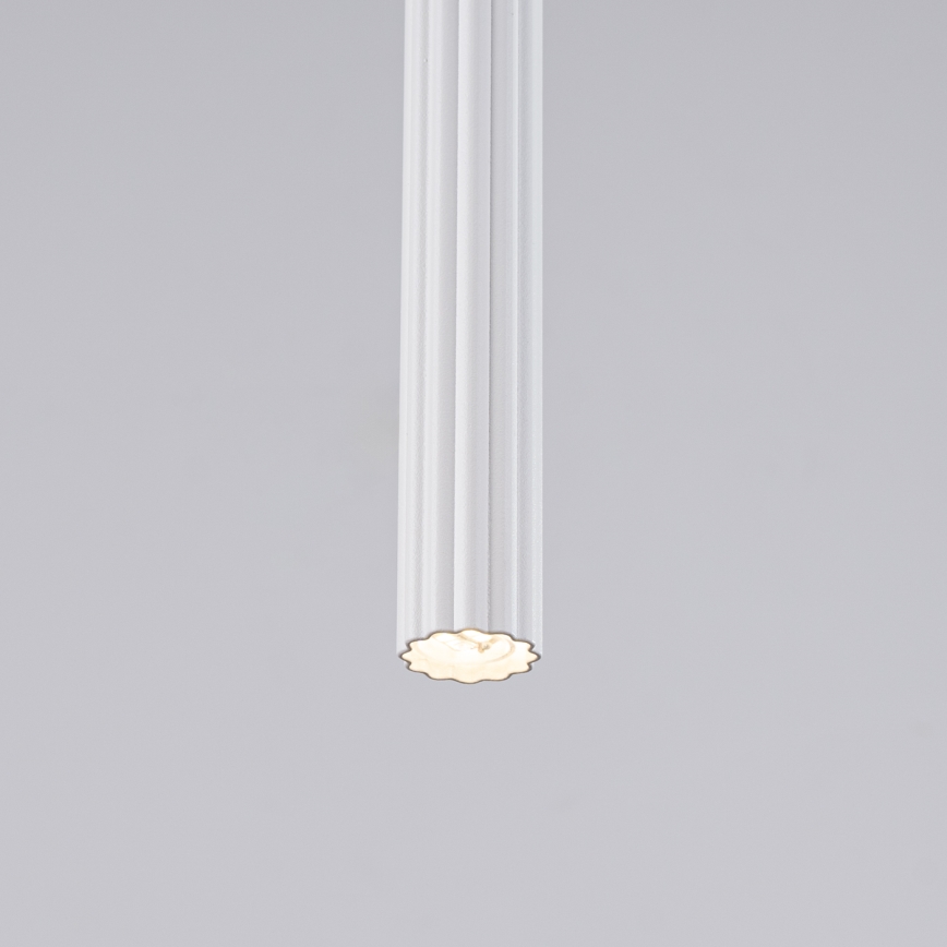 Lámpara colgante ARCHE 1xG9/8W/230V blanco