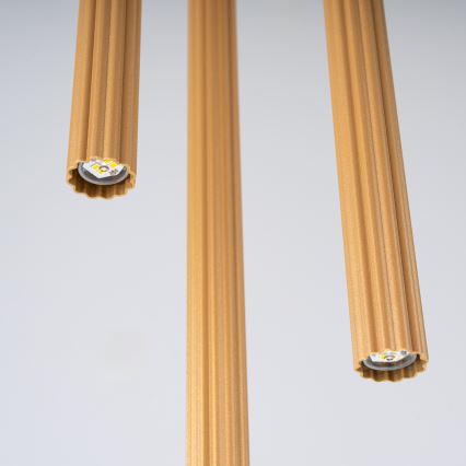 Lámpara colgante ARCHE 3xG9/8W/230V dorado