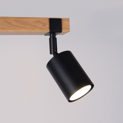 Foco FAGER 2xGU10/10W/230V negro