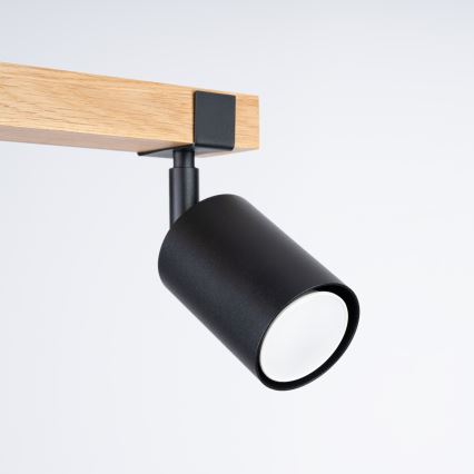 Foco FAGER 2xGU10/10W/230V negro
