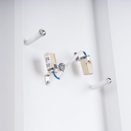 Aplique DURLIN 2xG9/8W/230V blanco