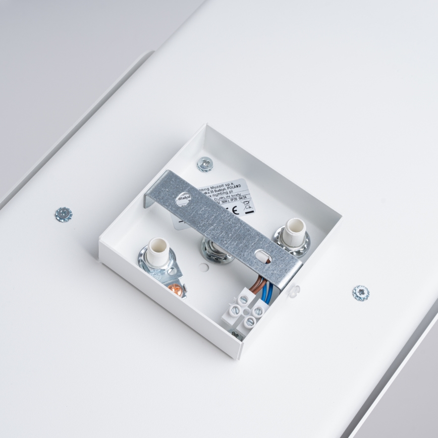 Aplique DURLIN 2xG9/8W/230V blanco
