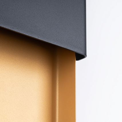 Aplique DURLIN 2xG9/8W/230V dorado/negro