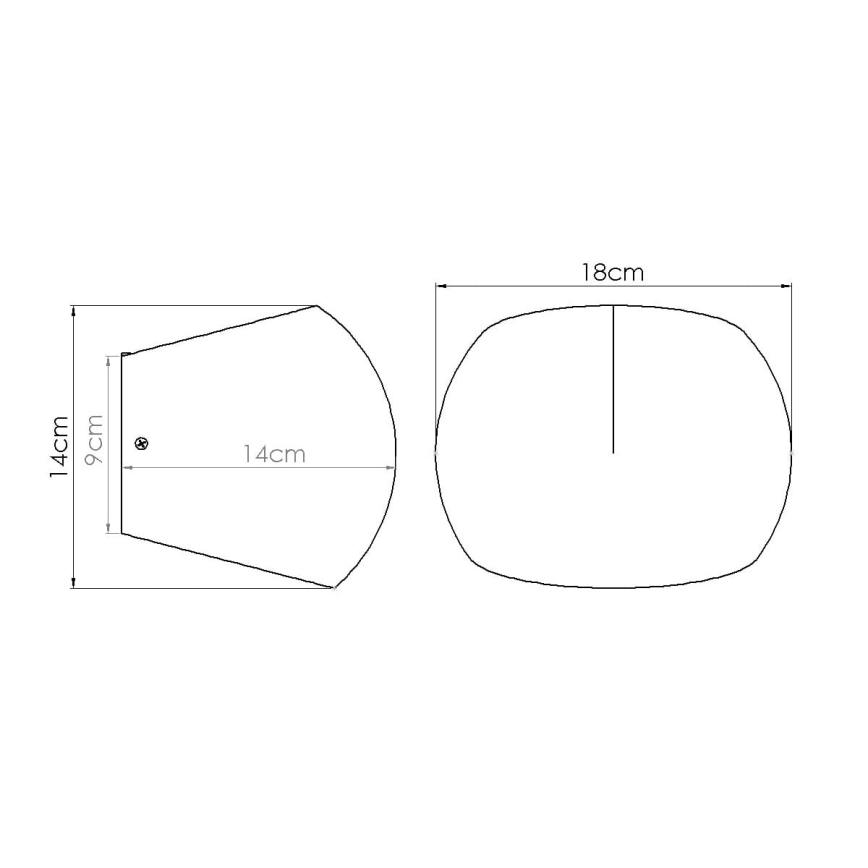 Aplique de pared GLOBE 2xG9/8W/230V hormigón/gris