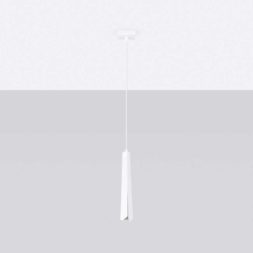 Lámpara colgante PRYSM 1xG9/8W/230V blanco