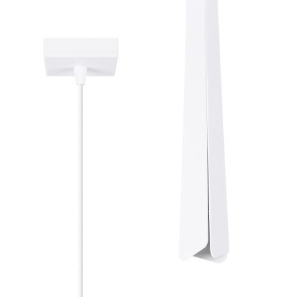 Lámpara colgante PRYSM 1xG9/8W/230V blanco