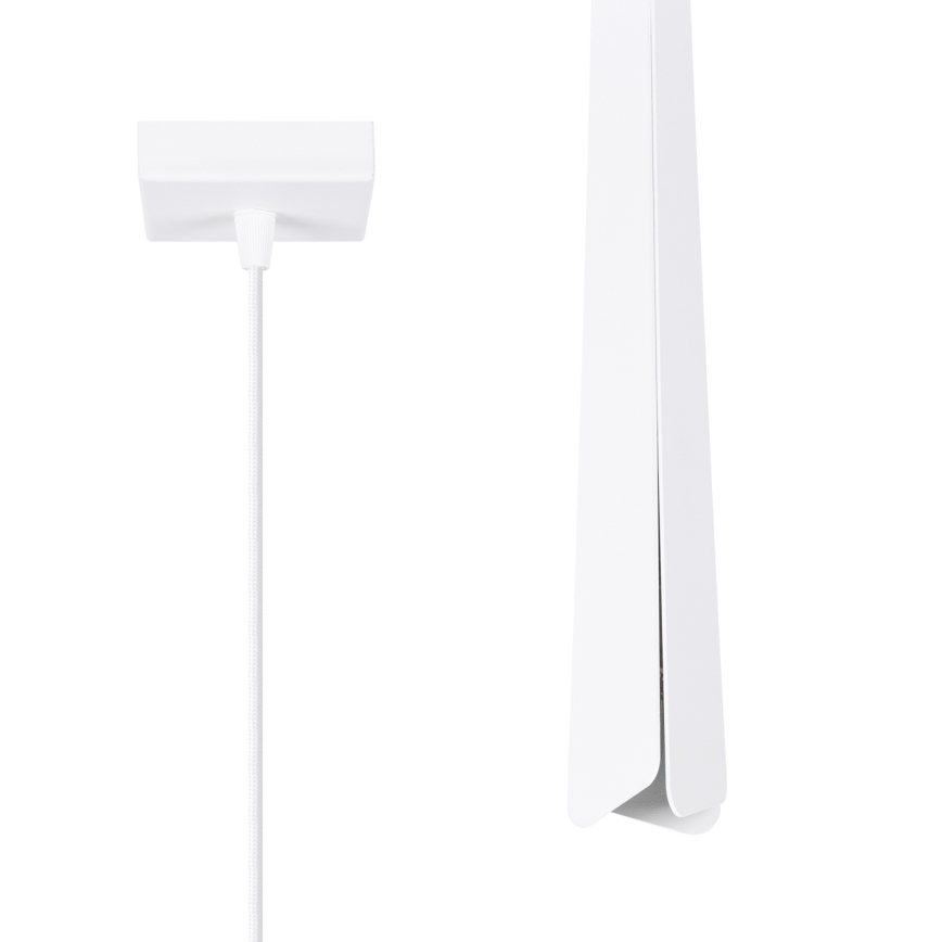 Lámpara colgante PRYSM 1xG9/8W/230V blanco