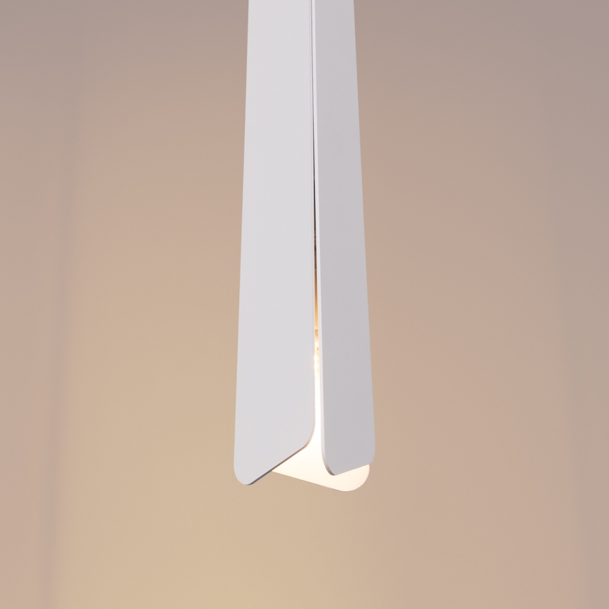 Lámpara colgante PRYSM 1xG9/8W/230V blanco